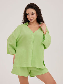 Цены тают. Пижама жен. Ashli зеленый - Sensera фото 4