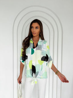 Блуза Nika.PL Emi-19 салатовый