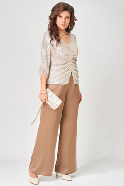 Костюм FITA 4152 золотисто-бежевый - Mira fashion фото 7