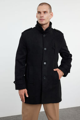 TRENDYOL MAN Siyah Erkek Regular Fit K?sl?k Yun Kar?s?ml? K?sl?k Kase Kaban TMNAW25KB00002 - Trendyolmilla фото 2