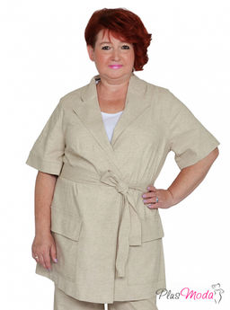 Жакет Модель №1619 размеры 44-84 - Plusmoda фото 8