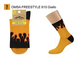 Носки OMSA FREESTYLE 610 - rosso  фото 6