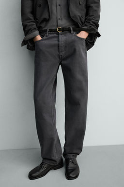 JEANS STRAIGHT FIT LIMITED EDITION / Azul / Gris - Zara фото 5