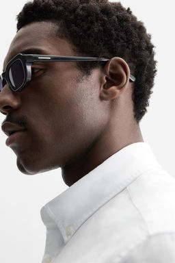 TEXTURED OXFORD SHIRT - Zara фото 5