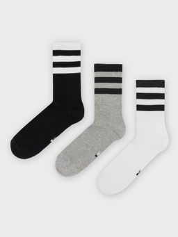 Цена за 5 пар! Носки женские высокие в наборе, 3 пары - Mark formelle фото 5