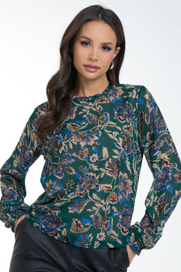 Блуза Волшебный шифон (модный принт)