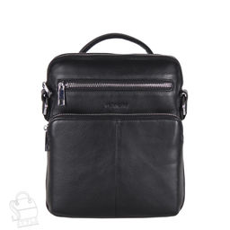 Сумка мужская кожаная 812-2BSH black Heanbag