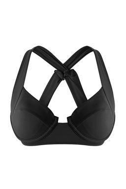 TRENDYOLMILLA Siyah Balkonet Bikini Ustu TBESS25BU00055  фото 4