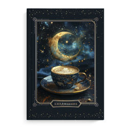 Ежедневник недатированный DIARY арт. 68058 МАГИЯ КОФЕ / А5, 80 л., твёрдый переплёт, полноцветная пе