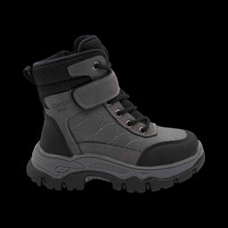 Ботинки мембранные на меху А2448-4 серые