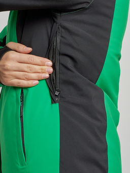 Горнолыжный костюм женский зимний зеленого цвета 03105Z - Chunmai фото 10