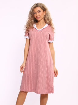 М431 Сорочка Зефирка (сухая роза)