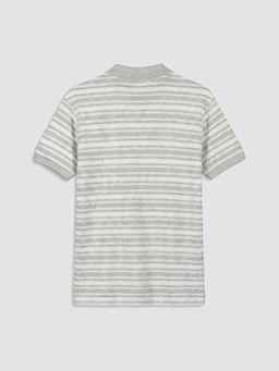 Polo Yaka ?izgili Erkek ?ocuk Ti??rt