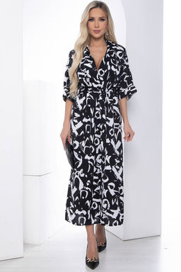 Платье Алария (черное) П9081 - Lt collection фото 7