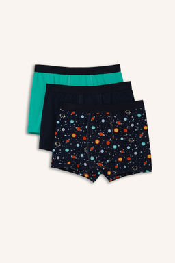 Desenli 3l_ Boxer Set Erkek Erkek _ocuk