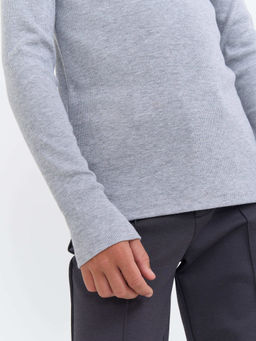 Бадлон Серый меланж 7+ - Bungly фото 6