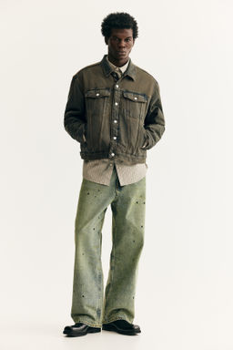 Cazadora denim Loose Fit - H&m фото 2