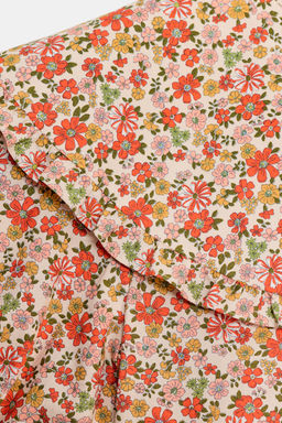 CAMISA ESTAMPADO FLORAL CUELLO BOBO / Multicolor - Zara фото 9