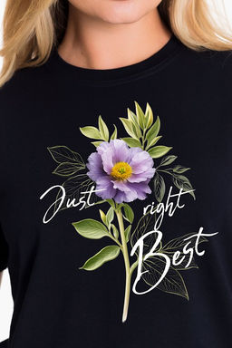 Футболка с принтом М326067Пв синий - Елена фото 3