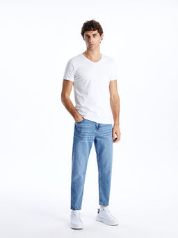 V Yaka K?sa Kollu Erkek Atlet - Waikiki фото 3