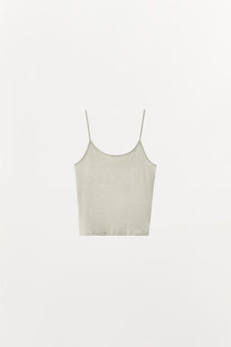 LINEN VEST TOP - Zara фото 14