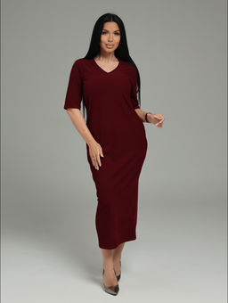 Леди костюм женский (бордо)