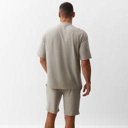 Футболка мужская MINAKU REGULAR: серая, размер 54