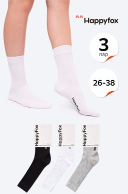 Набор детских носков 3 пары Happy Fox