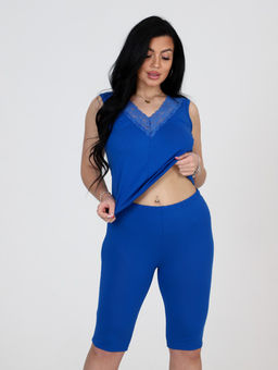 411 ПИЖАМА БРИДЖИ (Василек) - А-дина фото 3