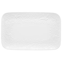 Блюдо сервировочное 36*23*3 см "Райский сад" прямоугольное