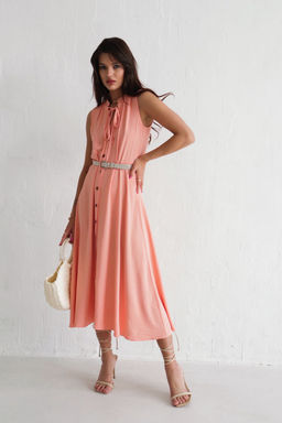 Платье, как из к/ф Красотка, персиковое - Martichelli фото 7