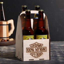 Ящик под пиво Сильный, крепкий