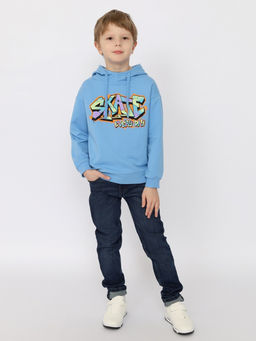 CRB wear/CSKB 63743-43-391 Толстовка для мальчика,голубой/Ex.Cherubino