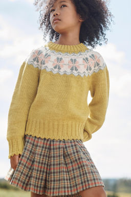 LIMITED EDITION GRECA PRINT JUMPER WITH WOOL - Zara фото 4