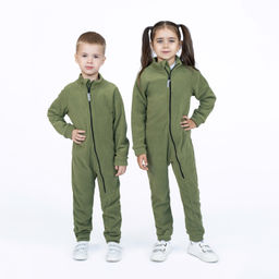 Комбинезон детский хаки