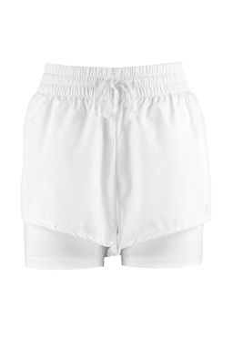 TRENDYOLMILLA Siyah Parasut Kumas 2 Katmanl? Ici Sortlu Orme Spor Sort TWOAW21SR0012 фото 7