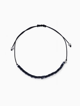 Цена за 12 шт. Браслет-оберег «Гематит» ассорти форм, серый