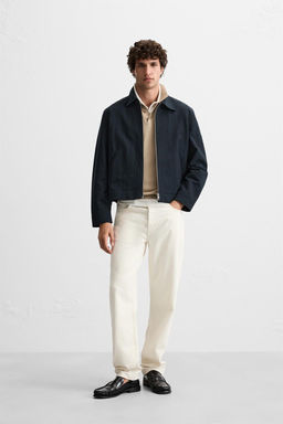 CROPPED ZIP-UP JACKET