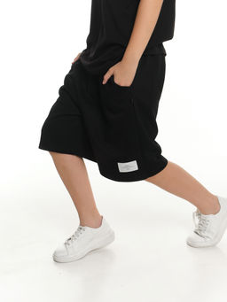 Шорты Багги Бермуды для мальчика 22-6979 черный