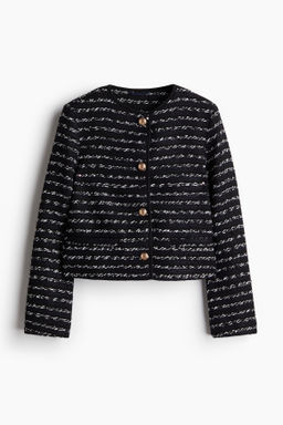 Chaqueta en tejido texturizado