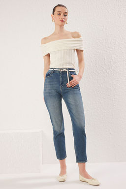 Mavi Yuksek Bel Mom Comfort Jeans TWOSS25JE00093 - Trendyolmilla фото 2