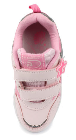 AL 4438 Полуботинки типа кроссовые детские, розовый - Antilopa фото 4