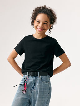 ACOOLA / Футболка детская для девочек Nina черный