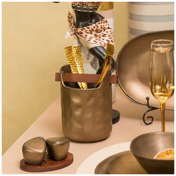 ПОДСТАВКА ПОД КУХОННЫЕ ПРИНАДЛЕЖНОСТИ BRONCO BRONZE 15,5*10,5 СМ  фото 3