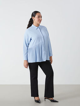 D?z Uzun Kollu Kad?n G?mlek