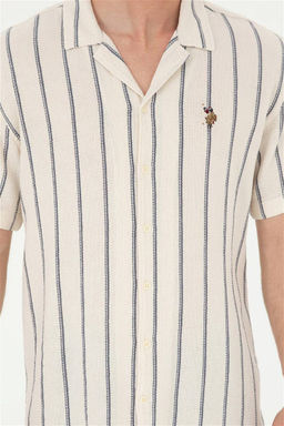 Мужская темно-синяя рубашка с коротким рукавом Неожиданная скидка в корзине - U.s. polo assn фото 7