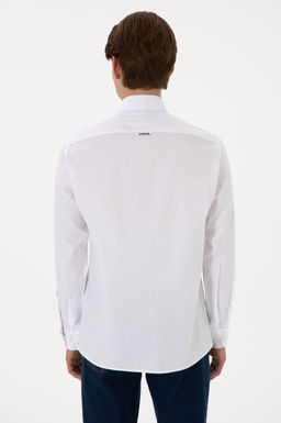 Erkek Beyaz Uzun Kollu Basic G_mlek - U.s. polo assn фото 5