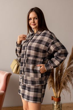 Юбка МЮ-210 клетка