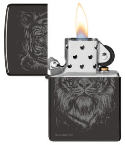 Зажигалка ZIPPO Большая кошка | Big Cat 48935  фото 3