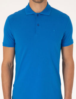 Sax Slim Fit %100 Pamuk K_vr_lmaz Polo Yaka Basic Ti__rt